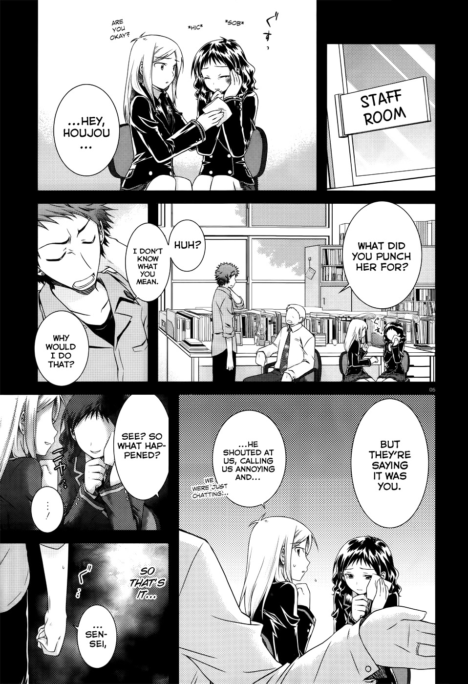 Iris Zero Chapter 23 page 5 - Chapter 23: The One Who Was Stuck With Labels