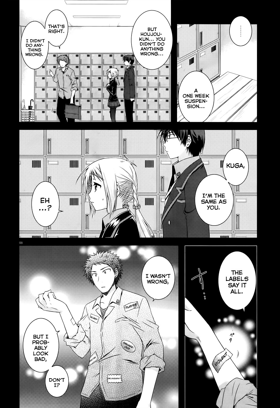 Iris Zero Chapter 23 page 8 - Chapter 23: The One Who Was Stuck With Labels