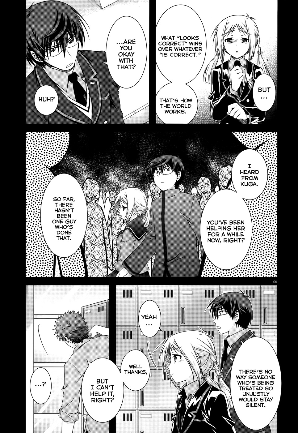Iris Zero Chapter 23 page 9 - Chapter 23: The One Who Was Stuck With Labels