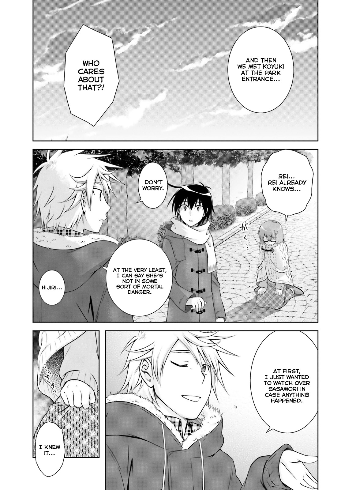 Iris Zero Chapter 34 page 22 - Chapter 34: What Is Unforgivable to Forget for Even a Moment