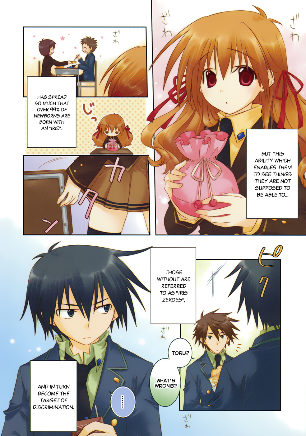 Iris Zero Chapter 5 page 7 - Chapter 5: The One Who Sees Fate