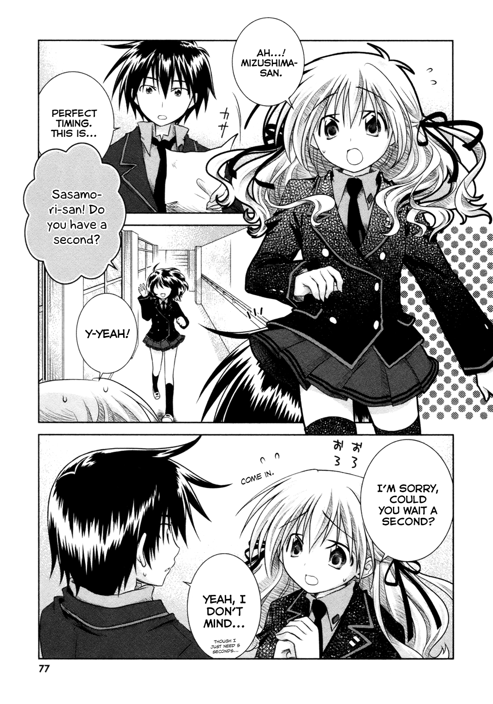 Iris Zero Chapter 7 page 5 - Chapter 7: The Thing Like the Student Council, Who's Good for Getting to Do The Random Jobs