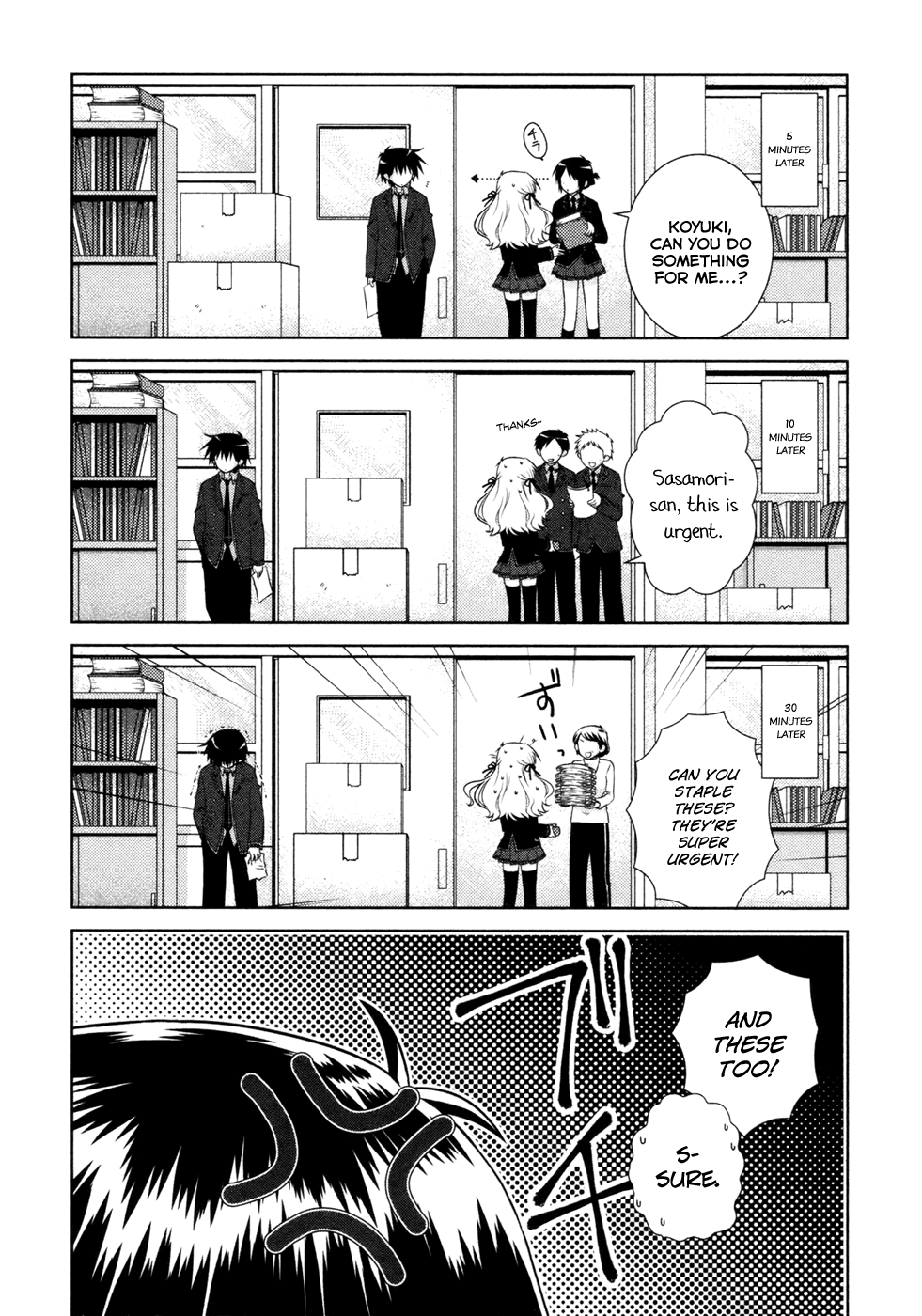 Iris Zero Chapter 7 page 6 - Chapter 7: The Thing Like the Student Council, Who's Good for Getting to Do The Random Jobs