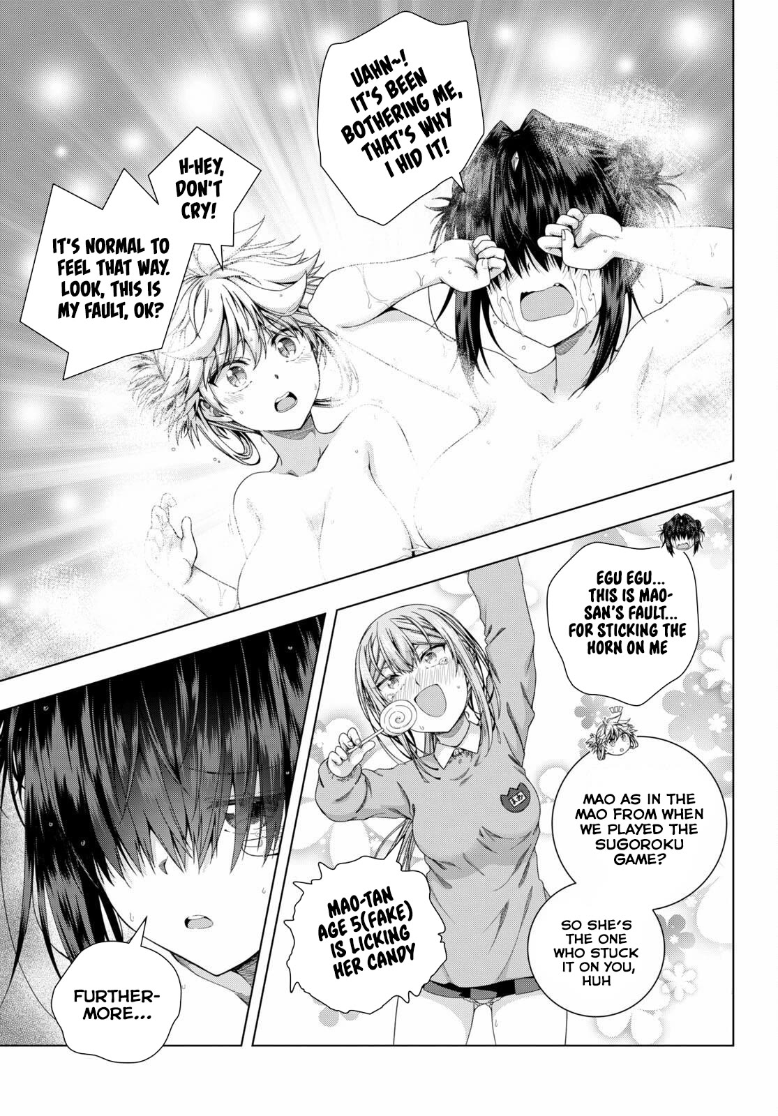 Iroha Ni ho ERO Chapter 21 page 9 - Chapter 21: Repentance Are Done In The Bathroom
