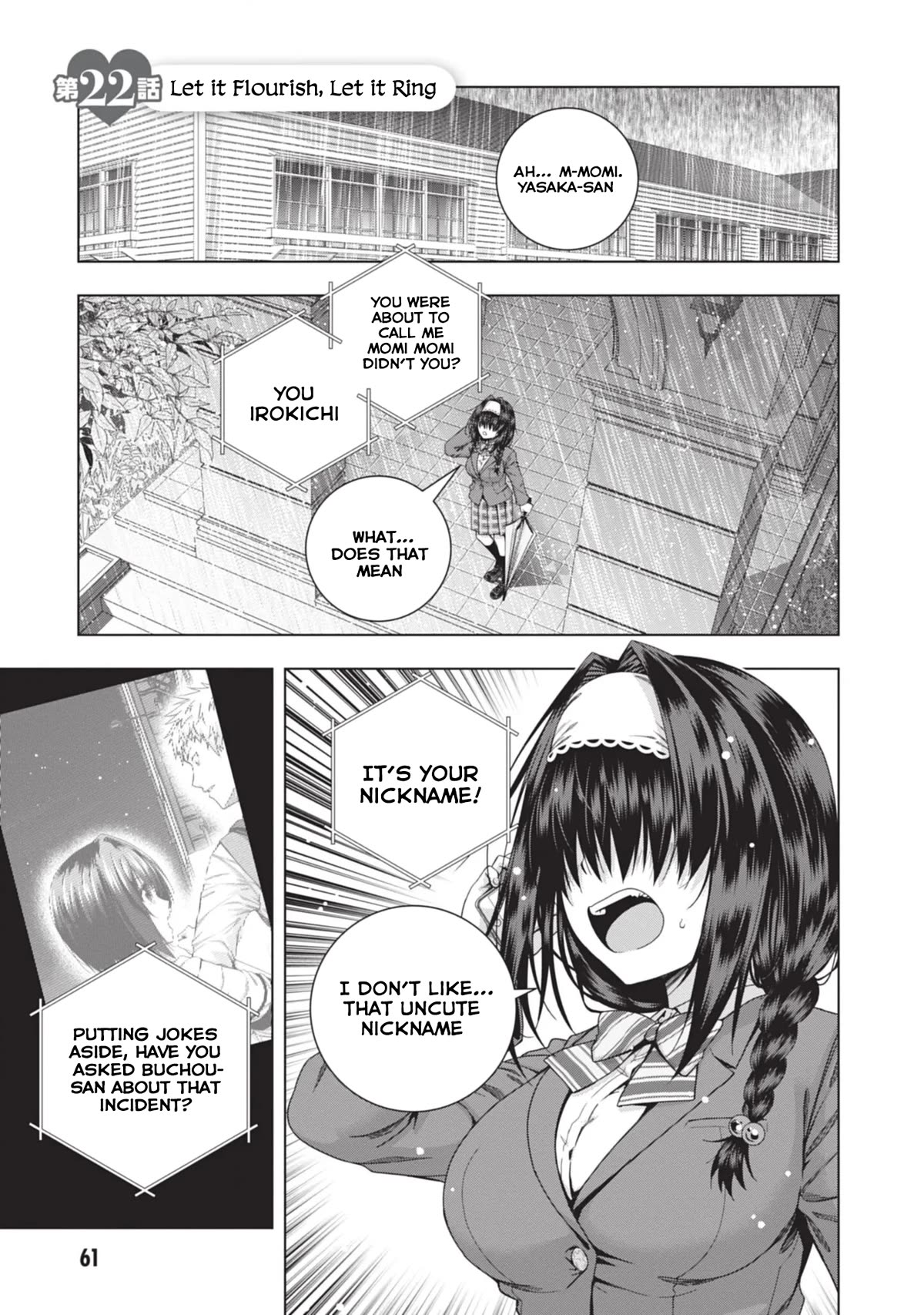 Iroha Ni ho ERO Chapter 22 page 1 - Chapter 22: Let it Flourish, Let it Ring