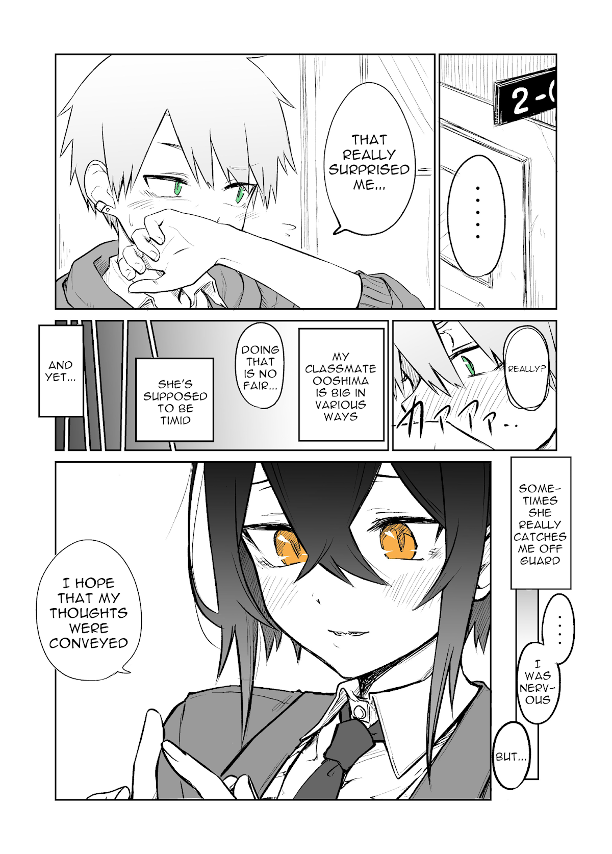 Iroiro to Ookii Onnanoko Chapter 1 page 4 - Chapter 1