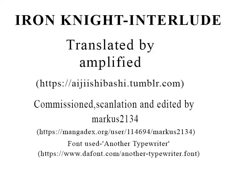 Iron Knight Chapter 11.5 page 8 - Chapter 11.5: Interlude