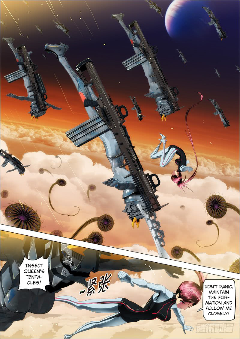 Iron Ladies Chapter 16 page 3 - Chapter 16: Off to Insect Queen Planet