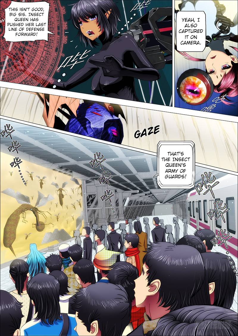 Iron Ladies Chapter 17 page 8 - Chapter 17: Surrounded by Insects