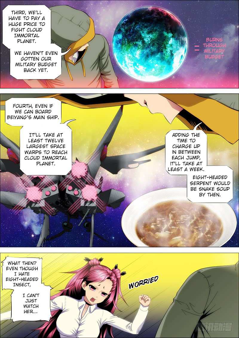 Iron Ladies Chapter 184 page 10 - Chapter 184: Burning All Her Holy Blood