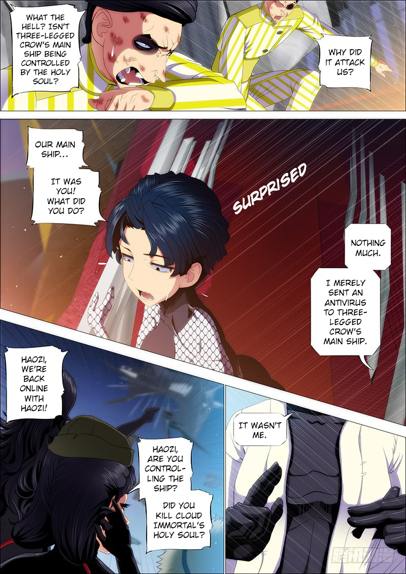Iron Ladies Chapter 195 page 9 - Chapter 195: Crow Rams Into Main Ship