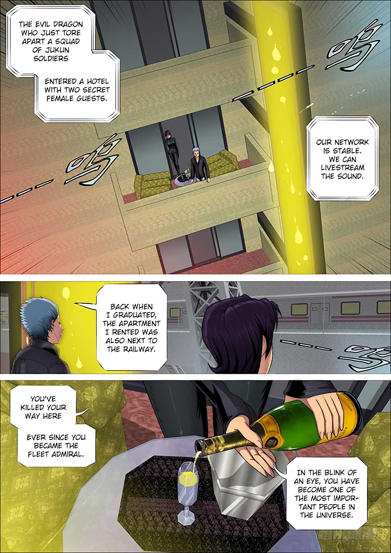 Iron Ladies Chapter 250 page 10 - Chapter 250: Fleet Admiral Mu is Online
