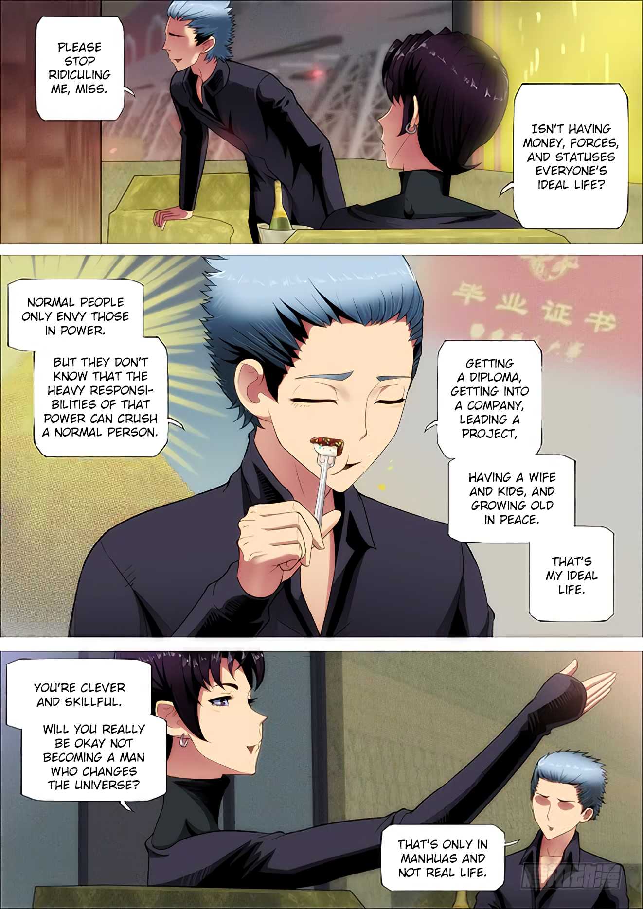 Iron Ladies Chapter 250 page 11 - Chapter 250: Fleet Admiral Mu is Online