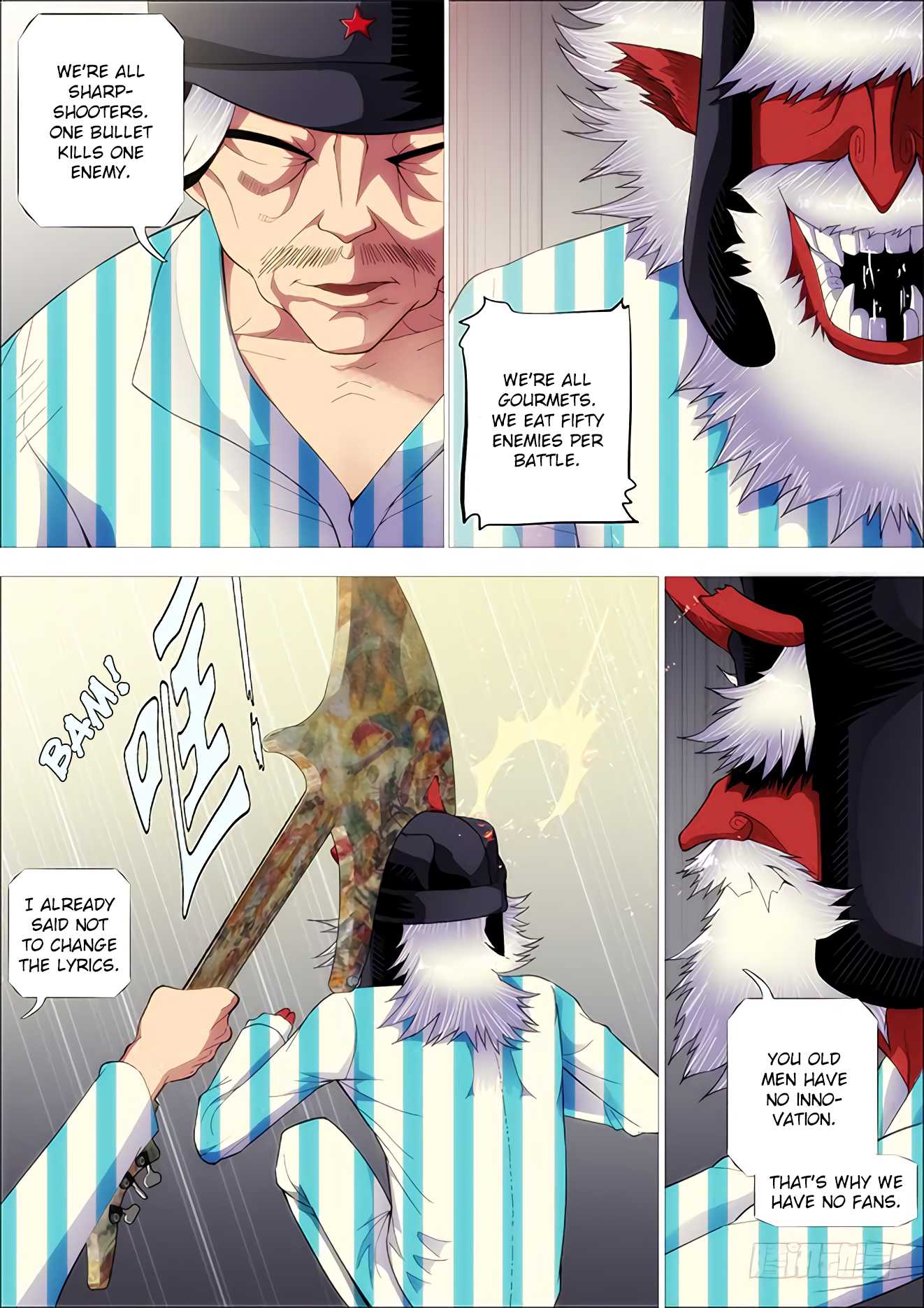 Iron Ladies Chapter 250 page 4 - Chapter 250: Fleet Admiral Mu is Online
