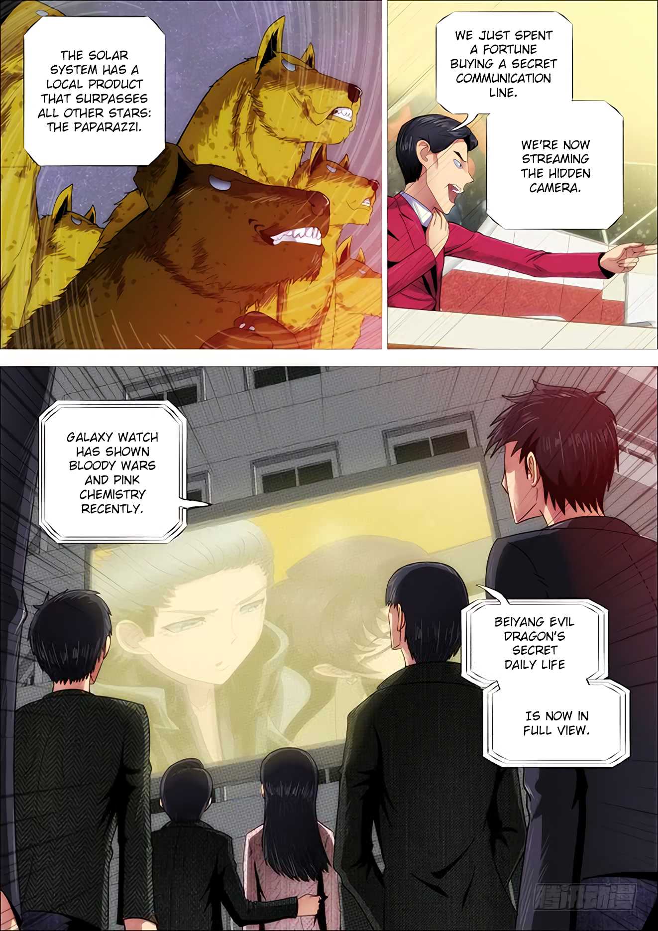 Iron Ladies Chapter 250 page 9 - Chapter 250: Fleet Admiral Mu is Online