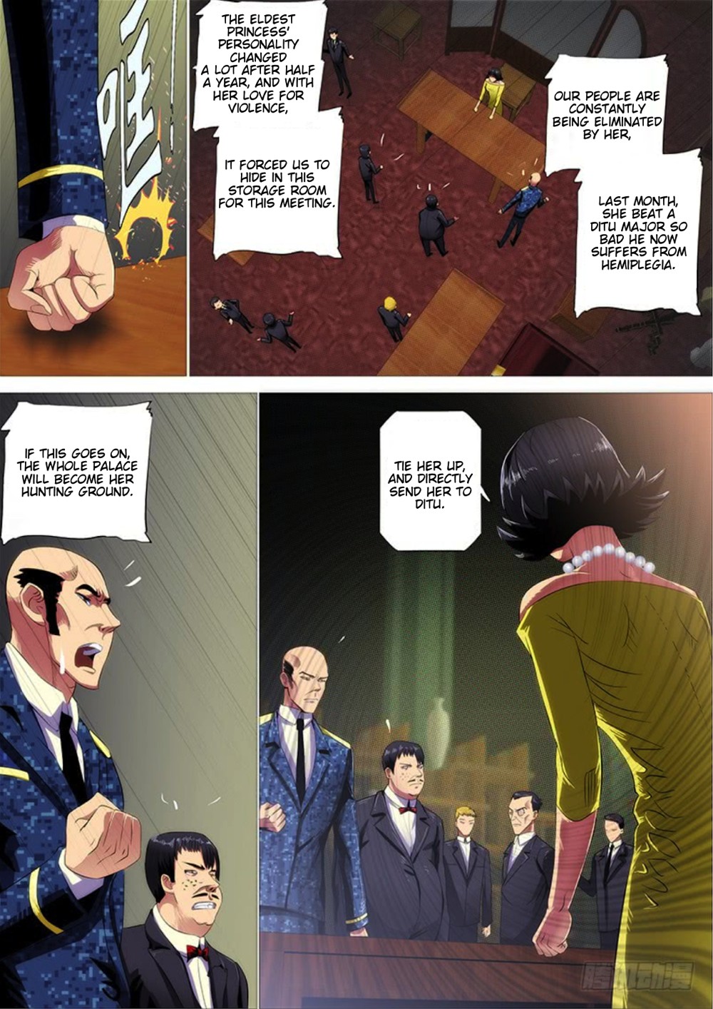 Iron Ladies Chapter 286 page 15 - Chapter 286: Pieces of the Sign of Anger