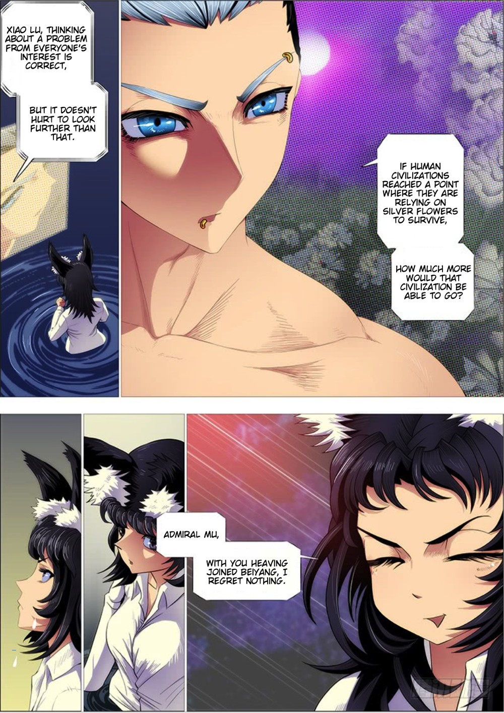 Iron Ladies Chapter 288 page 10 - Chapter 288: Does Foster Father Mu Have a Heart?