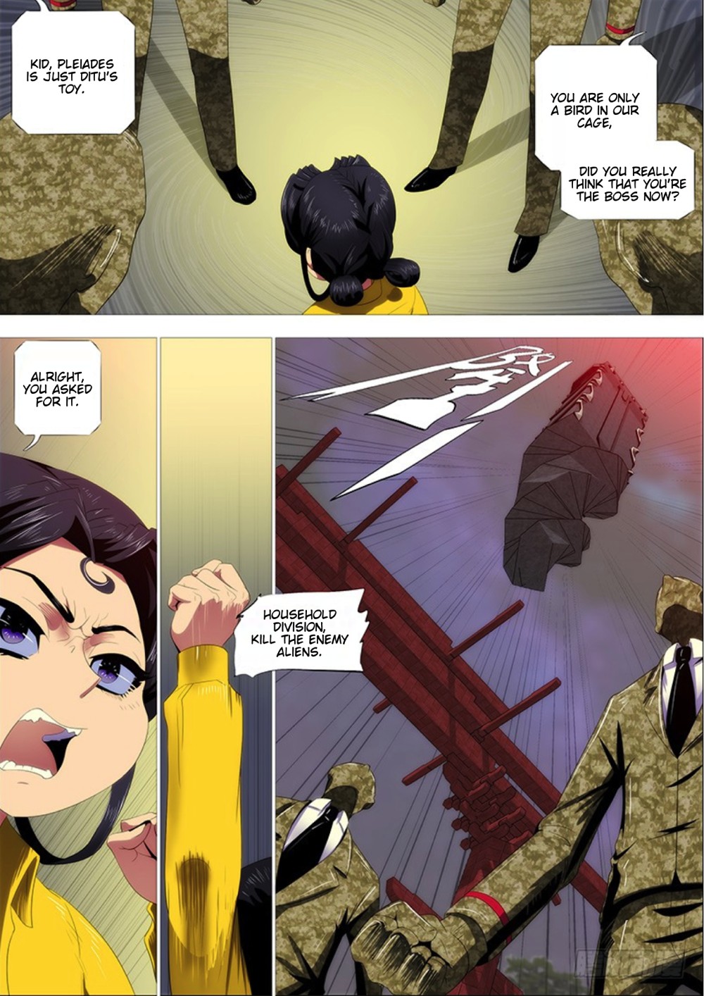 Iron Ladies Chapter 290 page 11 - Chapter 290: Household Division