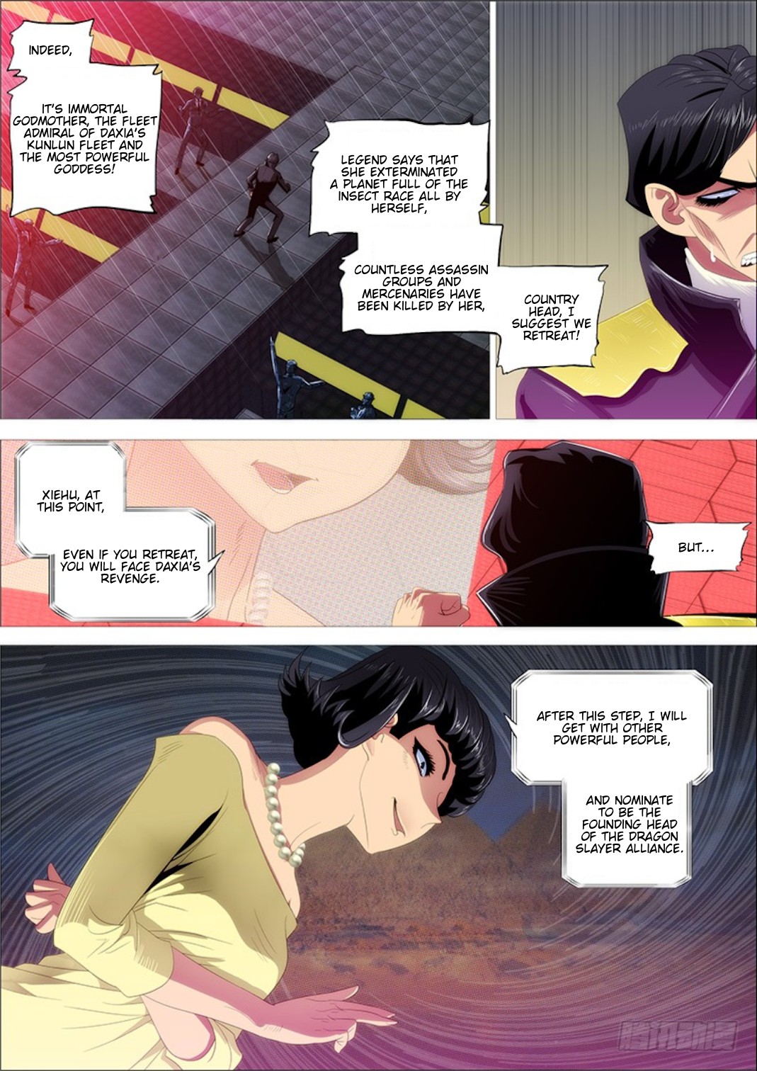 Iron Ladies Chapter 294 page 8 - Chapter 294: Godmother's English