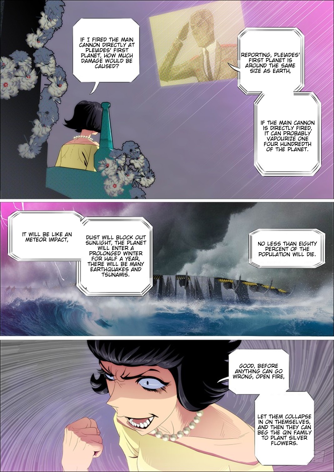 Iron Ladies Chapter 295 page 13 - Chapter 295: Mad Golden Battle Form