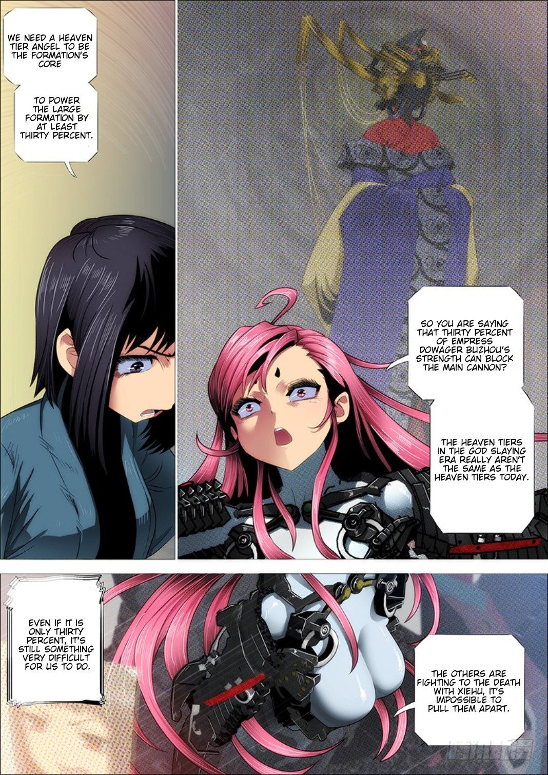 Iron Ladies Chapter 295 page 15 - Chapter 295: Mad Golden Battle Form