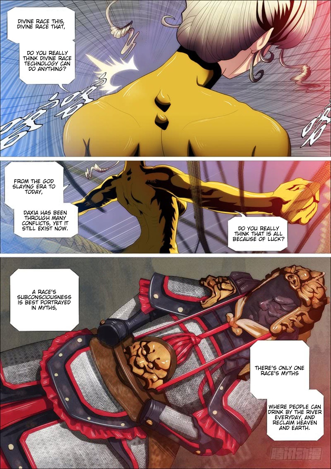 Iron Ladies Chapter 295 page 2 - Chapter 295: Mad Golden Battle Form