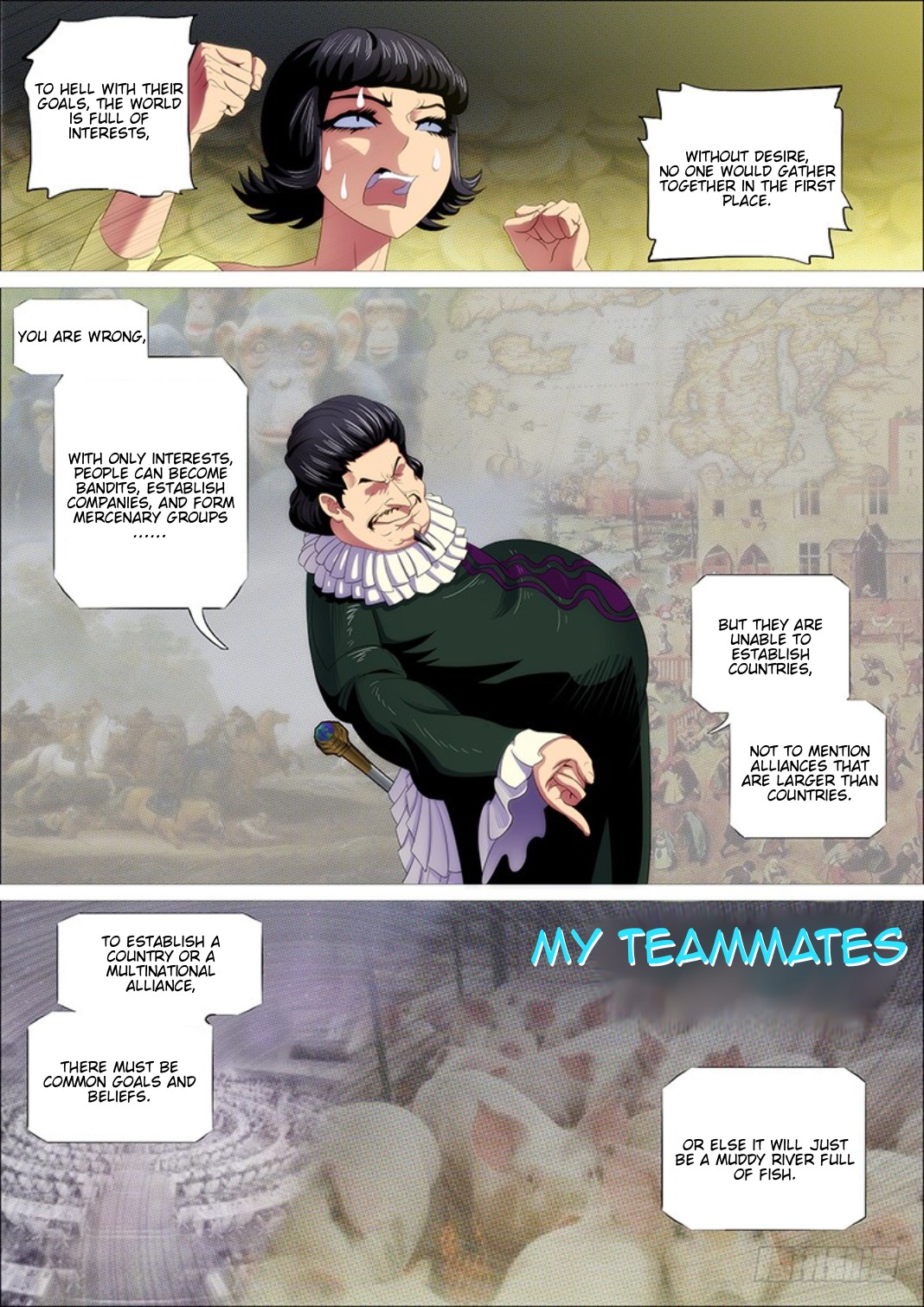 Iron Ladies Chapter 300 page 6 - Chapter 300: Do You Have Goals?