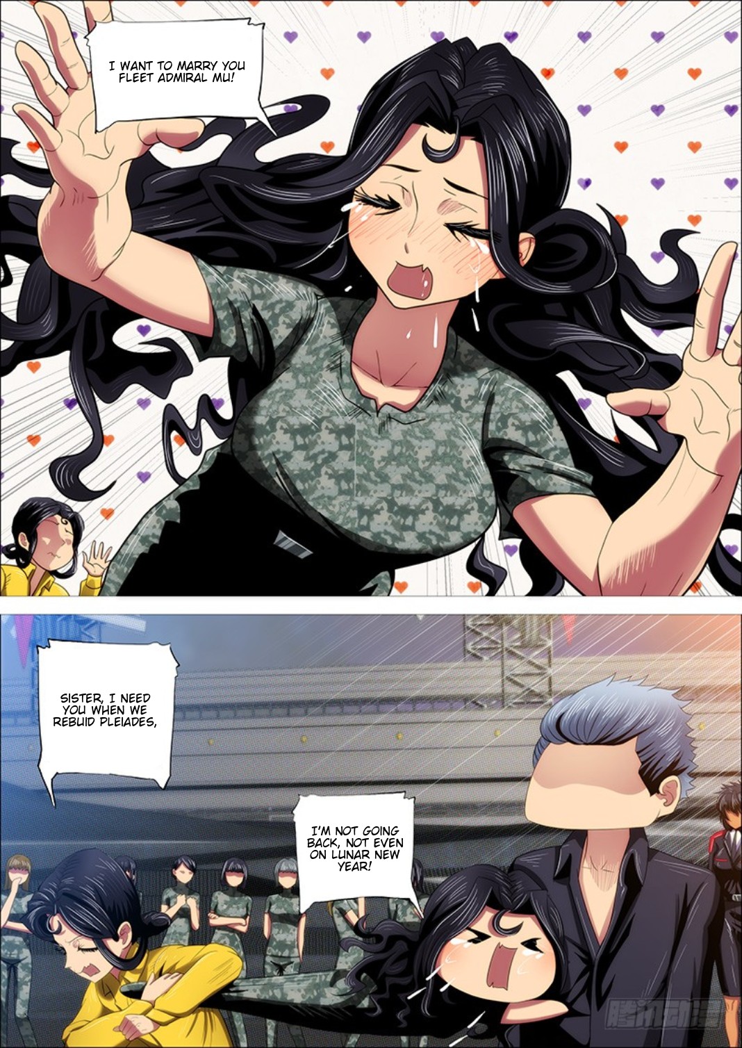 Iron Ladies Chapter 301 page 10 - Chapter 301: Family Head's Widow