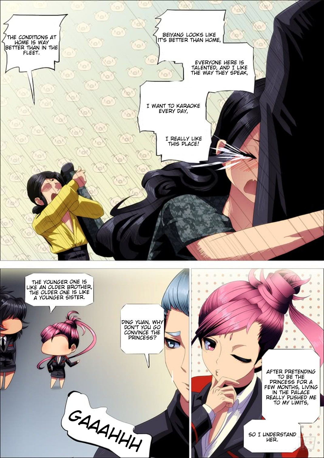 Iron Ladies Chapter 301 page 11 - Chapter 301: Family Head's Widow