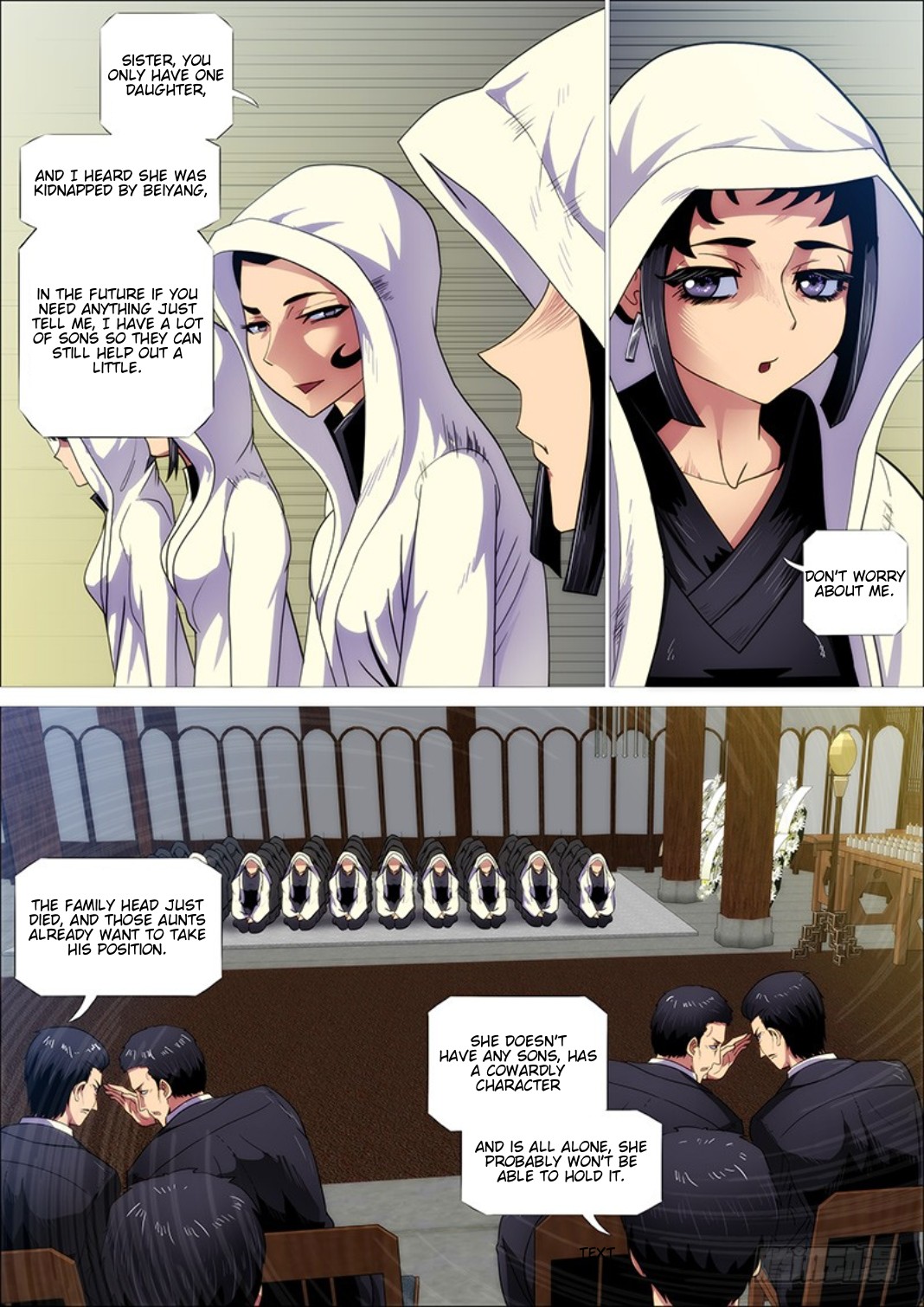 Iron Ladies Chapter 301 page 16 - Chapter 301: Family Head's Widow