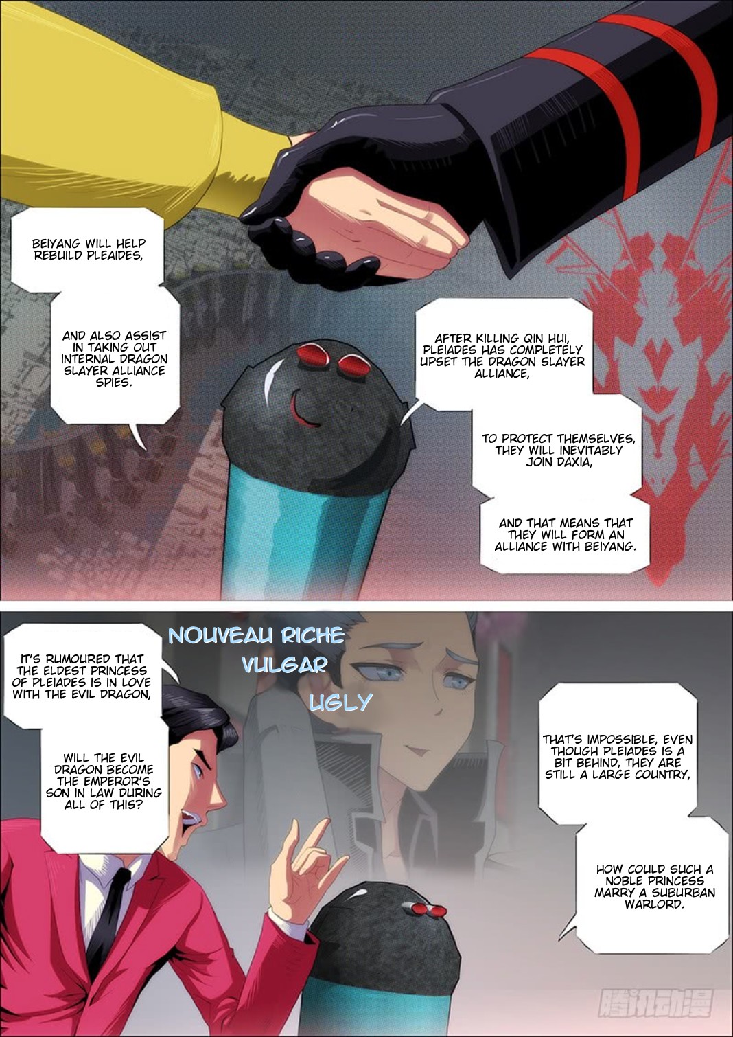 Iron Ladies Chapter 301 page 9 - Chapter 301: Family Head's Widow