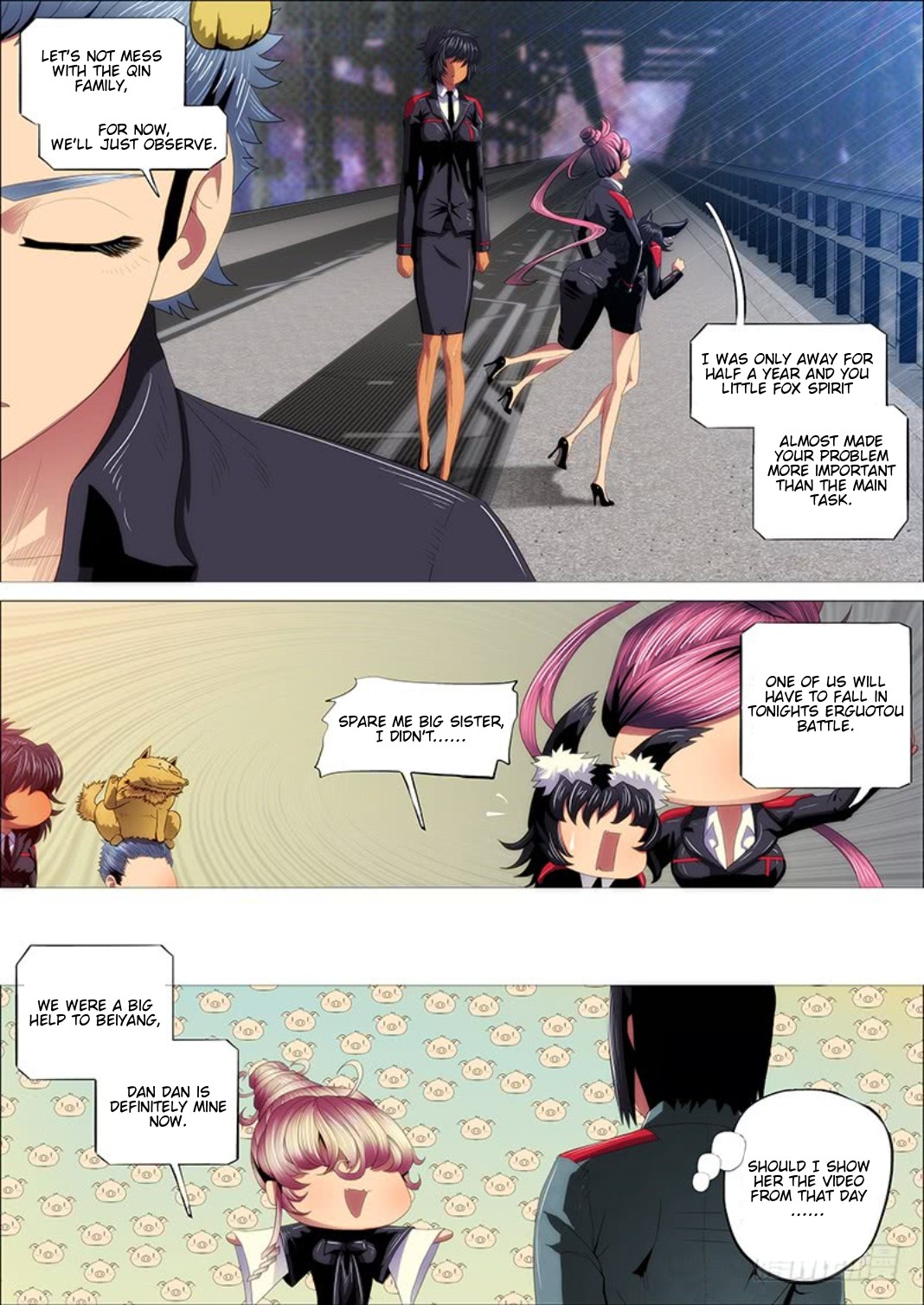 Iron Ladies Chapter 302 page 11 - Chapter 302: Evil Dragon's Conspiracy