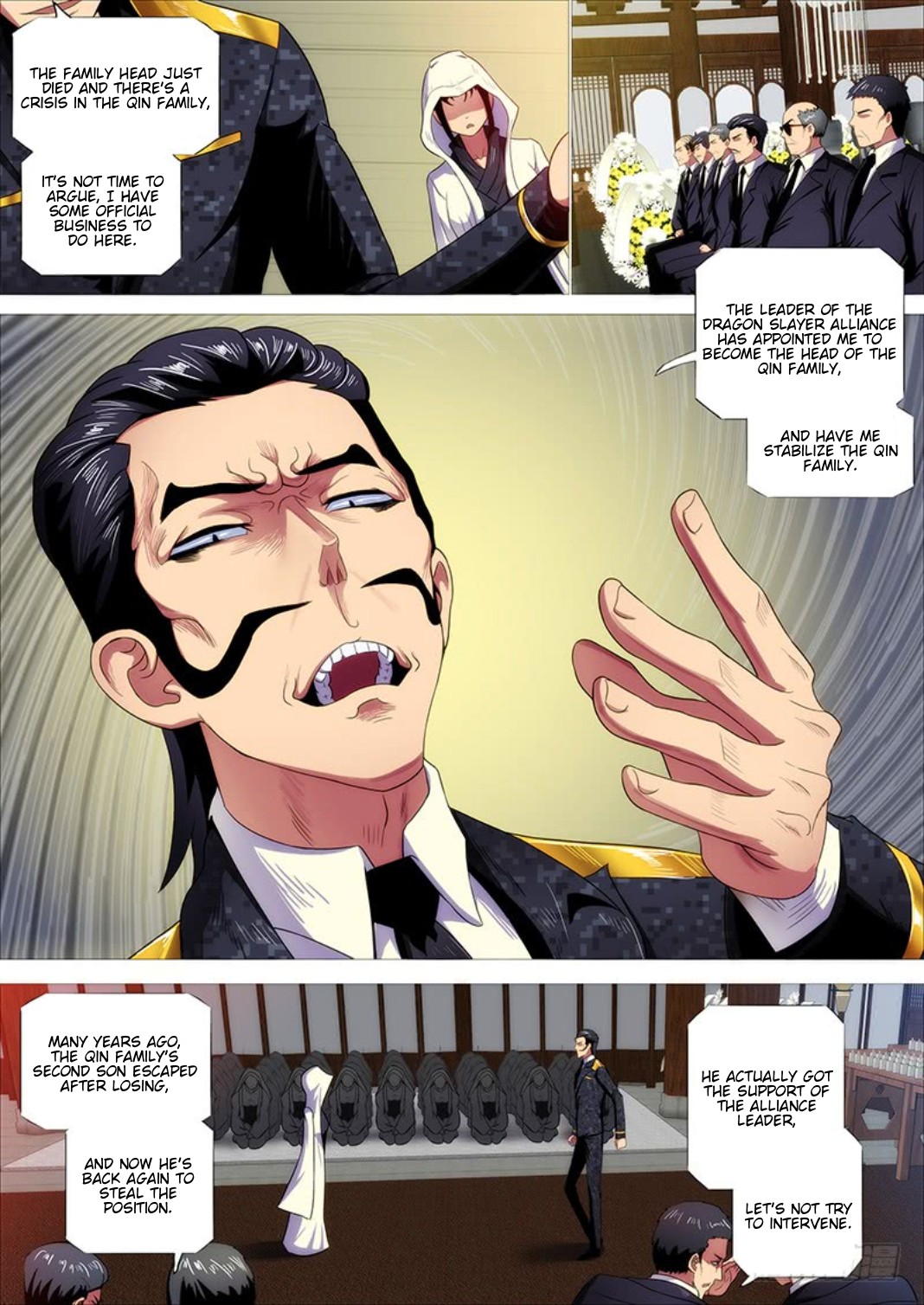 Iron Ladies Chapter 302 page 14 - Chapter 302: Evil Dragon's Conspiracy