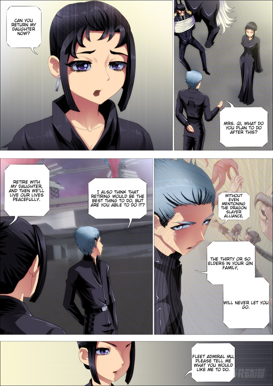 Iron Ladies Chapter 306 page 13 - Chapter 306: New Family Head