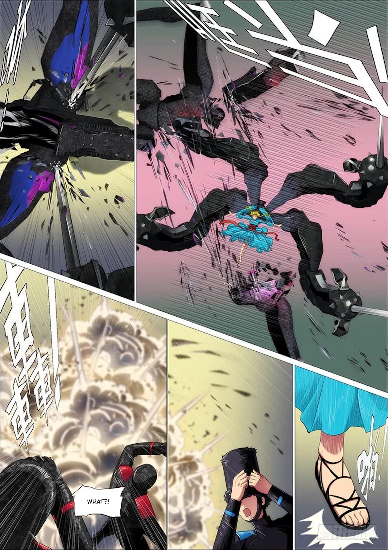 Iron Ladies Chapter 312 page 10 - Chapter 312: Four Armed Mecha