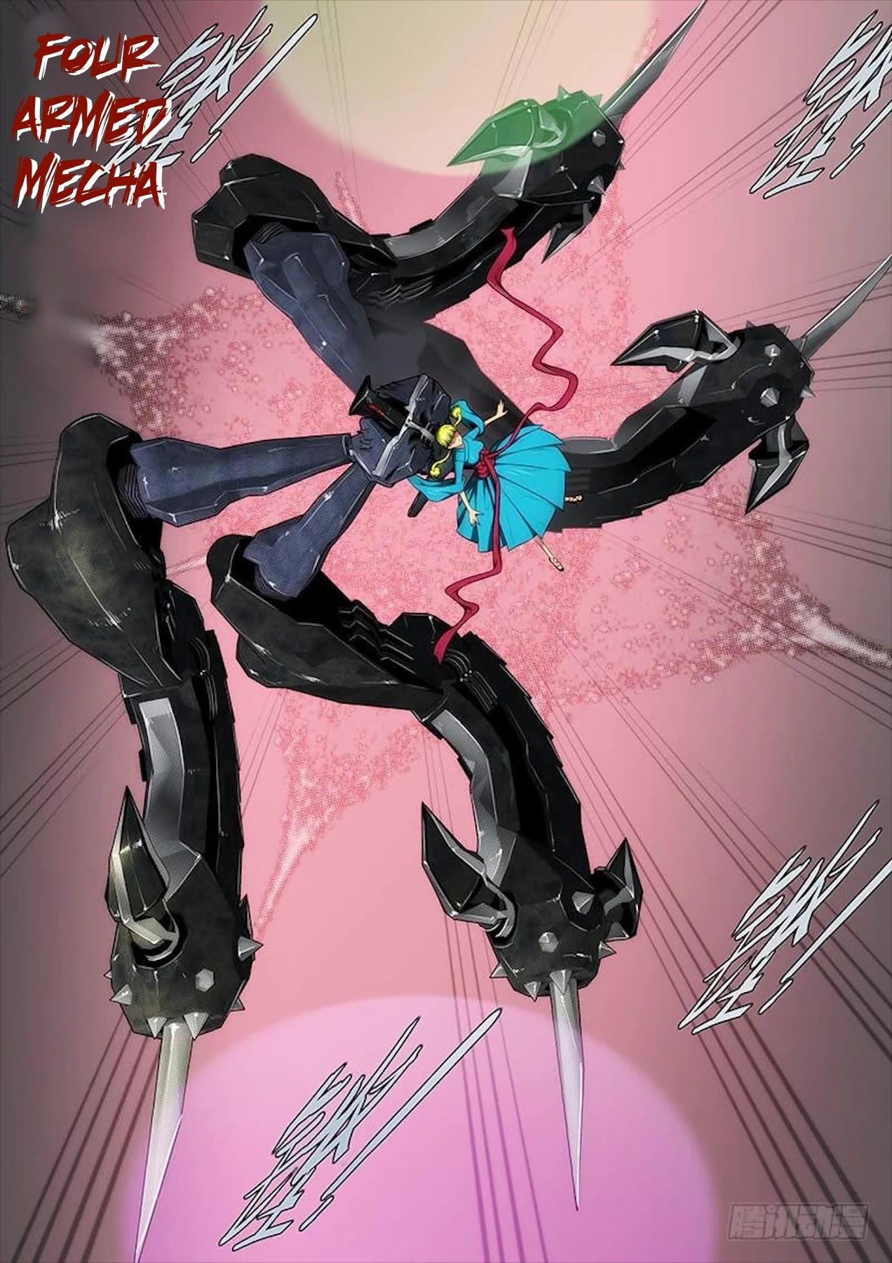 Iron Ladies Chapter 312 page 9 - Chapter 312: Four Armed Mecha