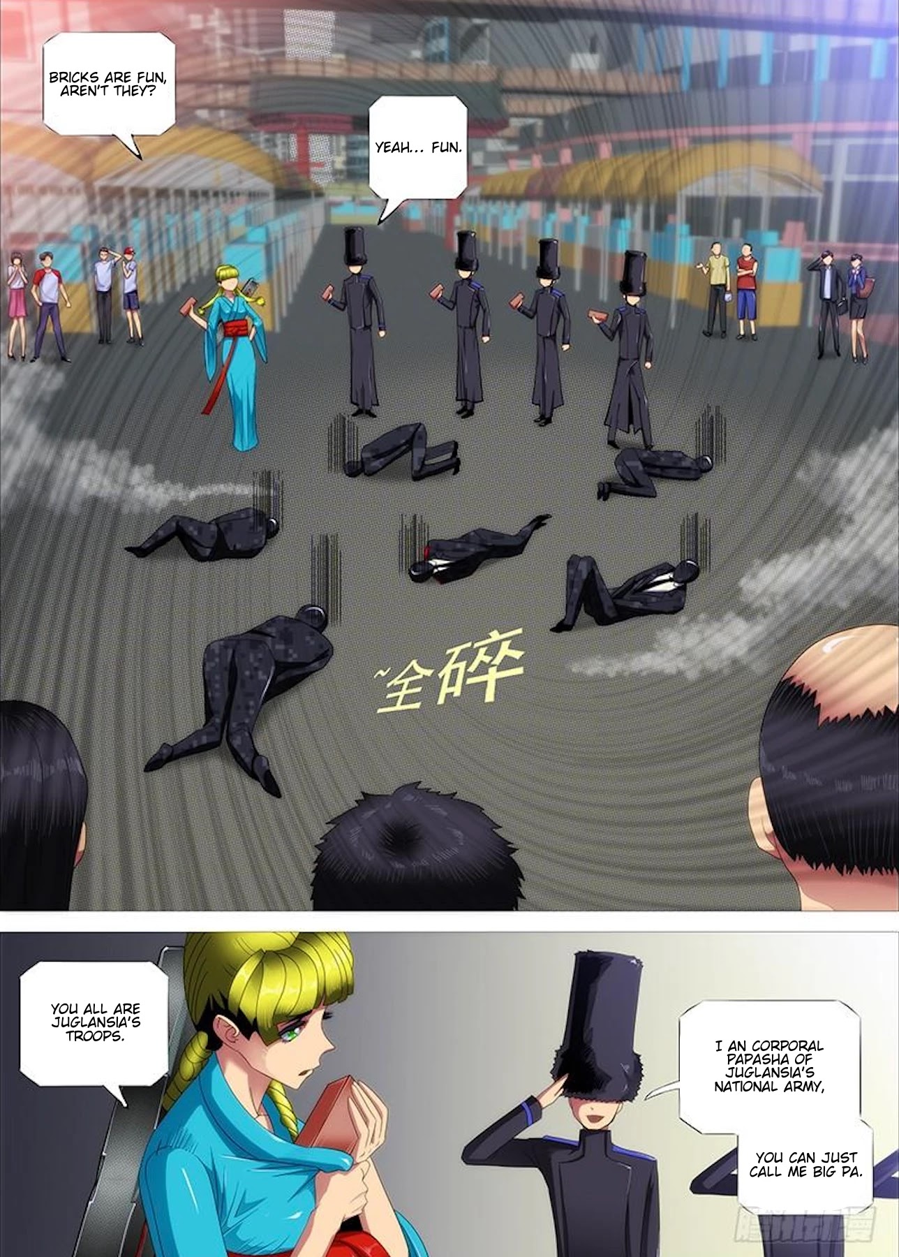 Iron Ladies Chapter 313 page 4 - Chapter 313: Shaolin Cook