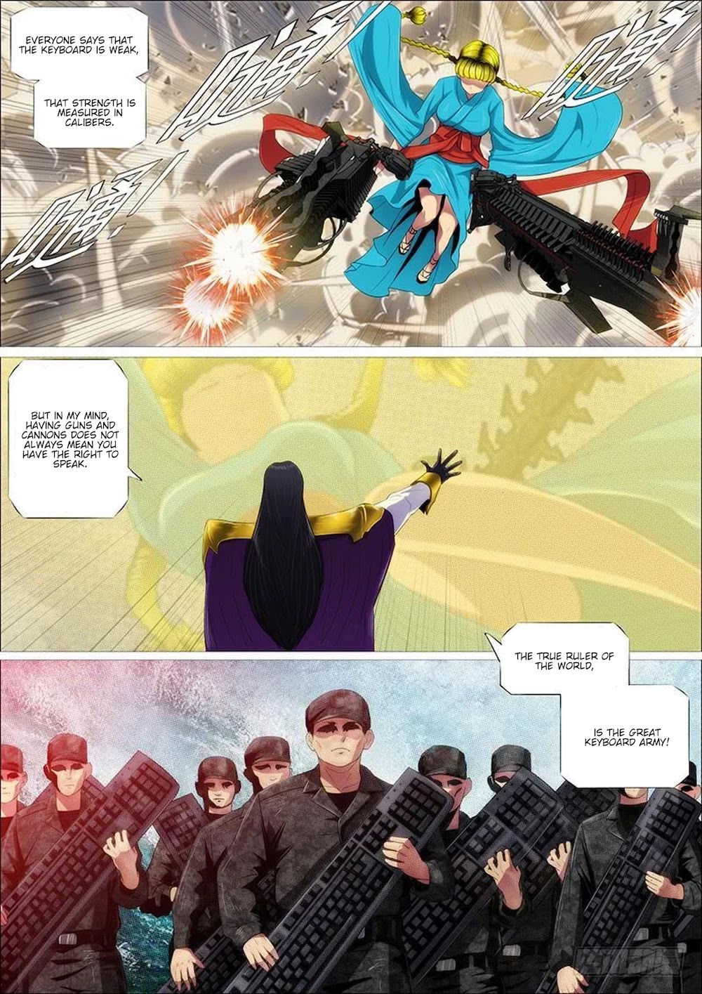 Iron Ladies Chapter 315 page 3 - Chapter 315: Interstellar Cyber Warfare