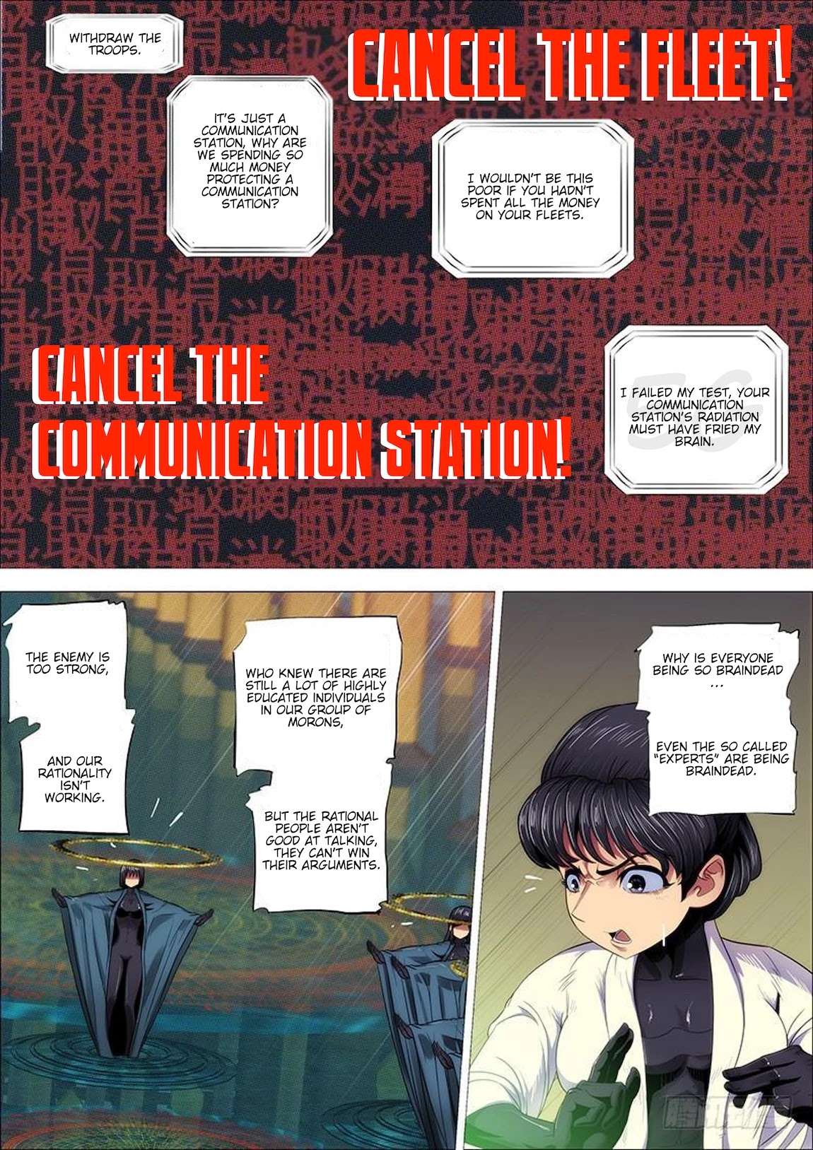 Iron Ladies Chapter 316 page 14 - Chapter 316: Be a Man