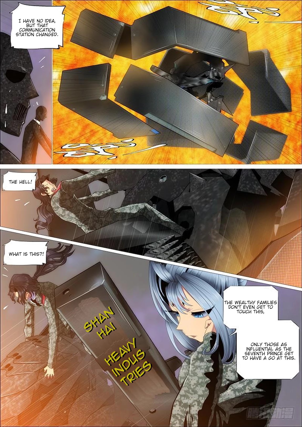 Iron Ladies Chapter 316 page 8 - Chapter 316: Be a Man