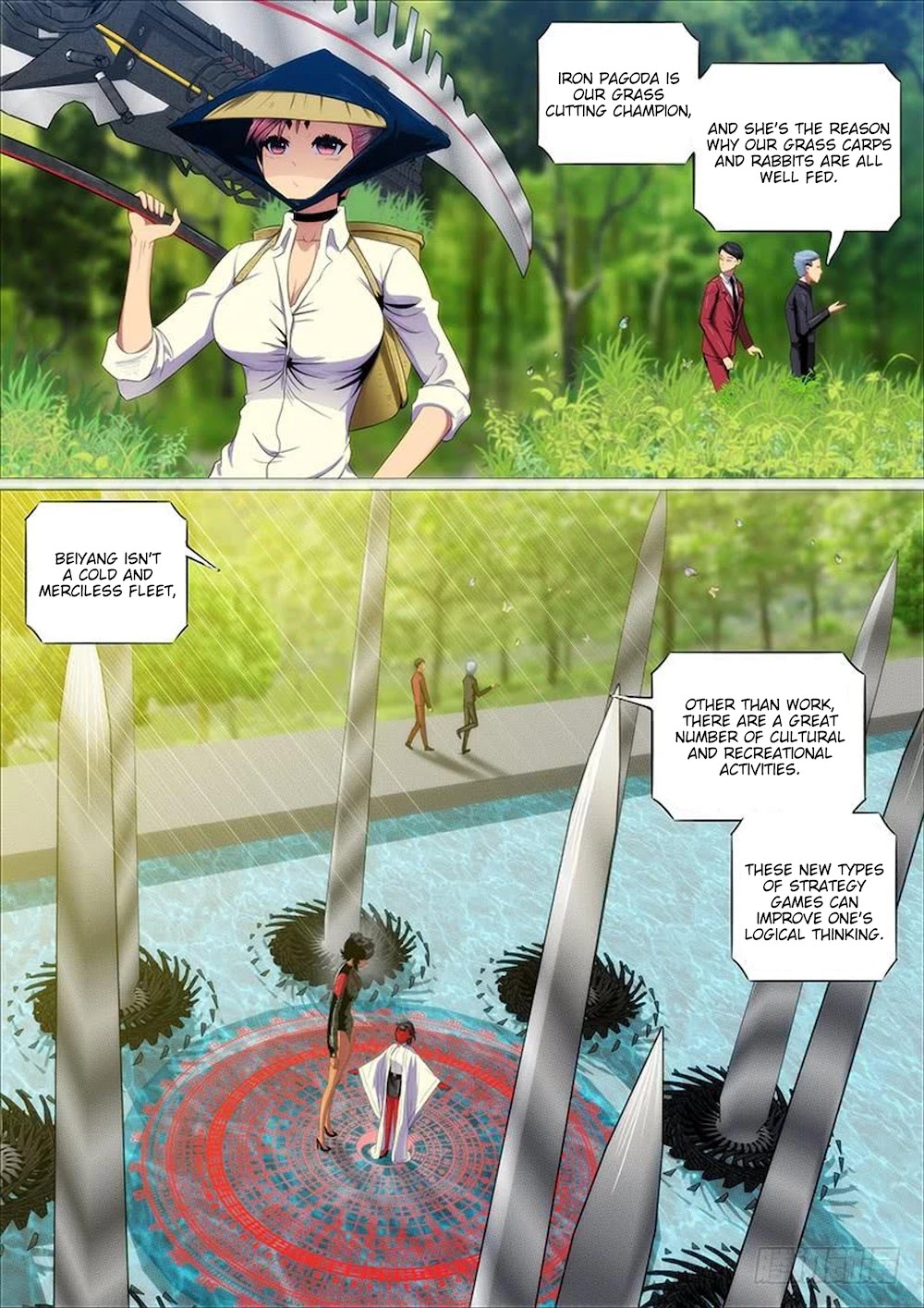 Iron Ladies Chapter 318 page 8 - Chapter 318: Gentle and Tranquil
