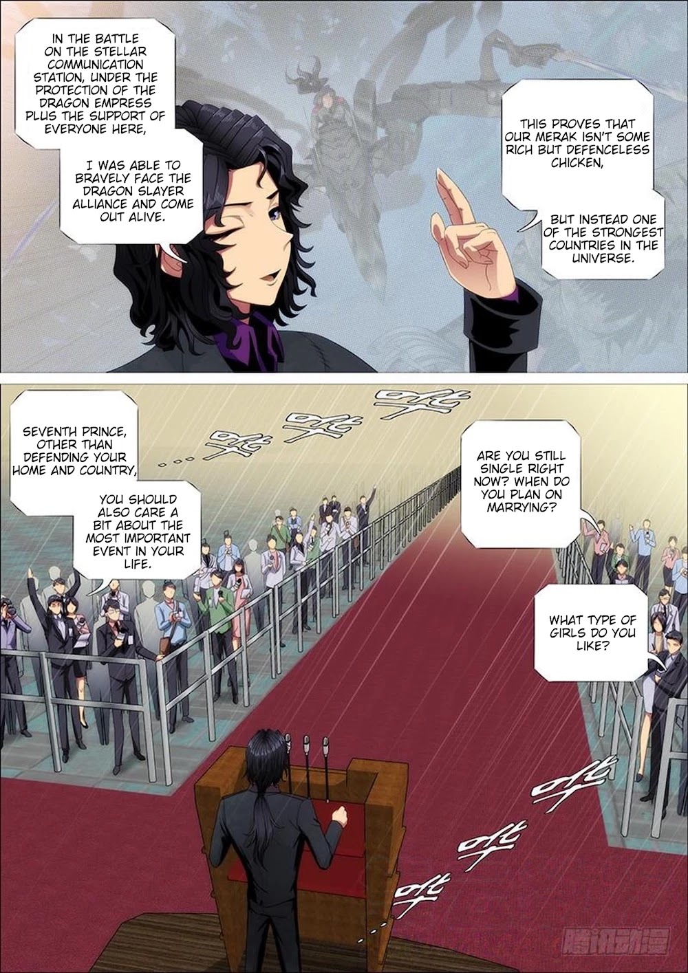 Iron Ladies Chapter 320 page 8 - Chapter 320: Foreign forces invade the Homeland