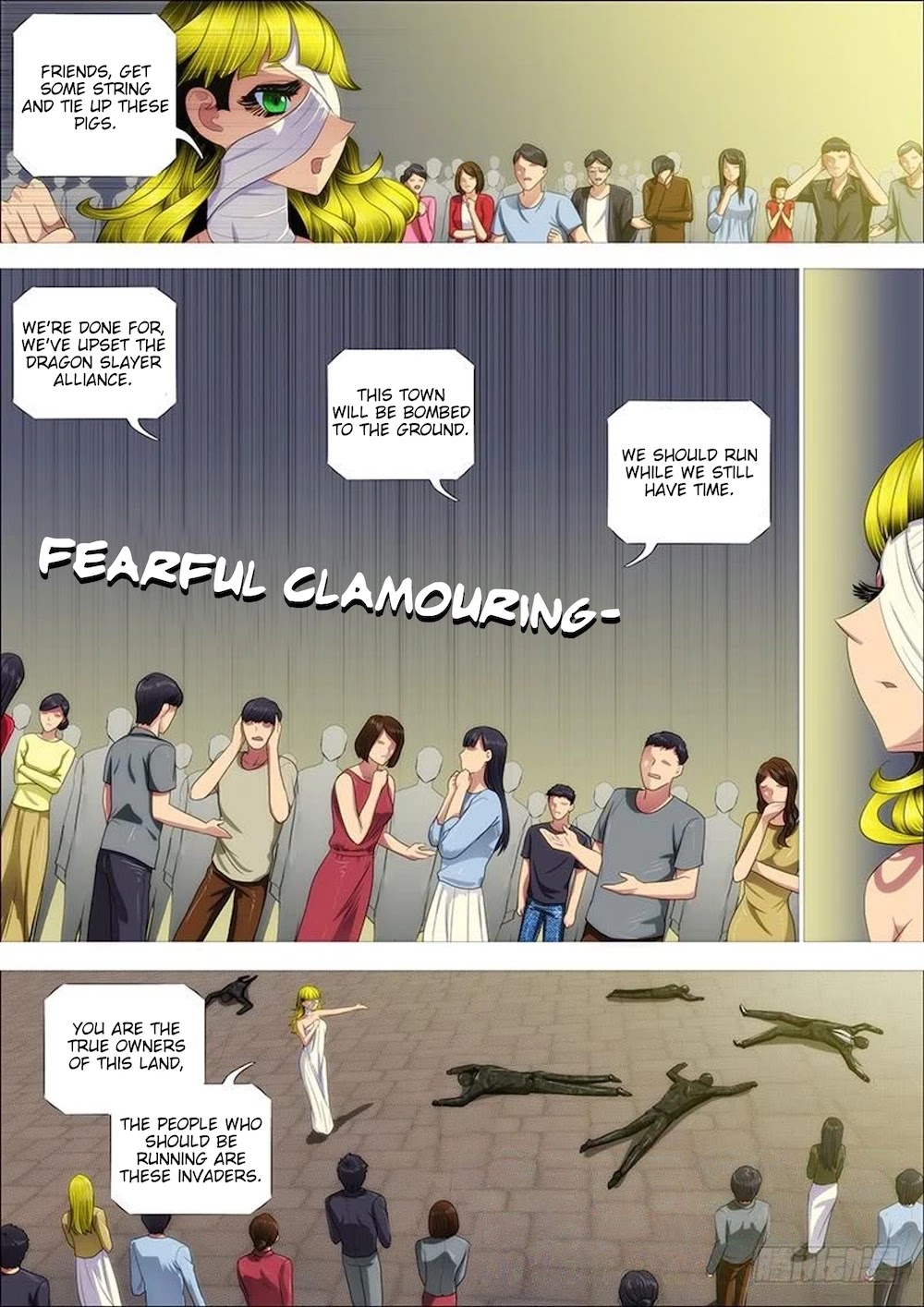 Iron Ladies Chapter 321 page 12 - Chapter 321: To Intervene or not to Intervene