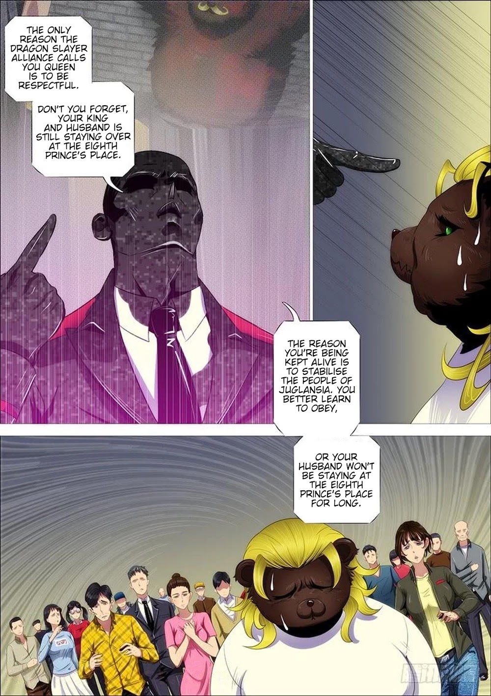 Iron Ladies Chapter 321 page 4 - Chapter 321: To Intervene or not to Intervene