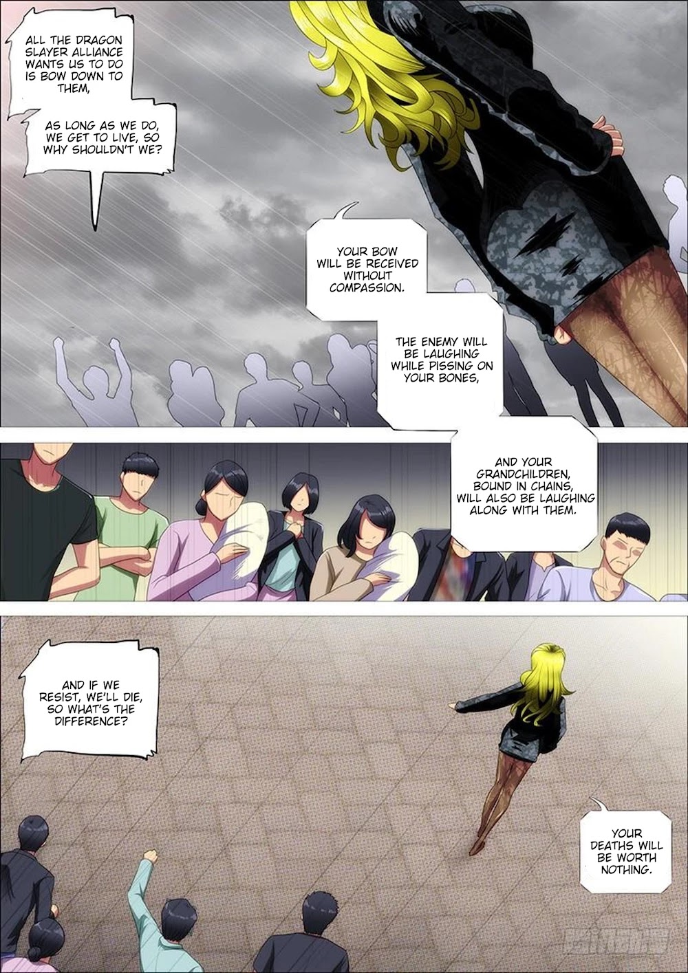 Iron Ladies Chapter 323 page 3 - Chapter 323: Everyone Will Die One Day