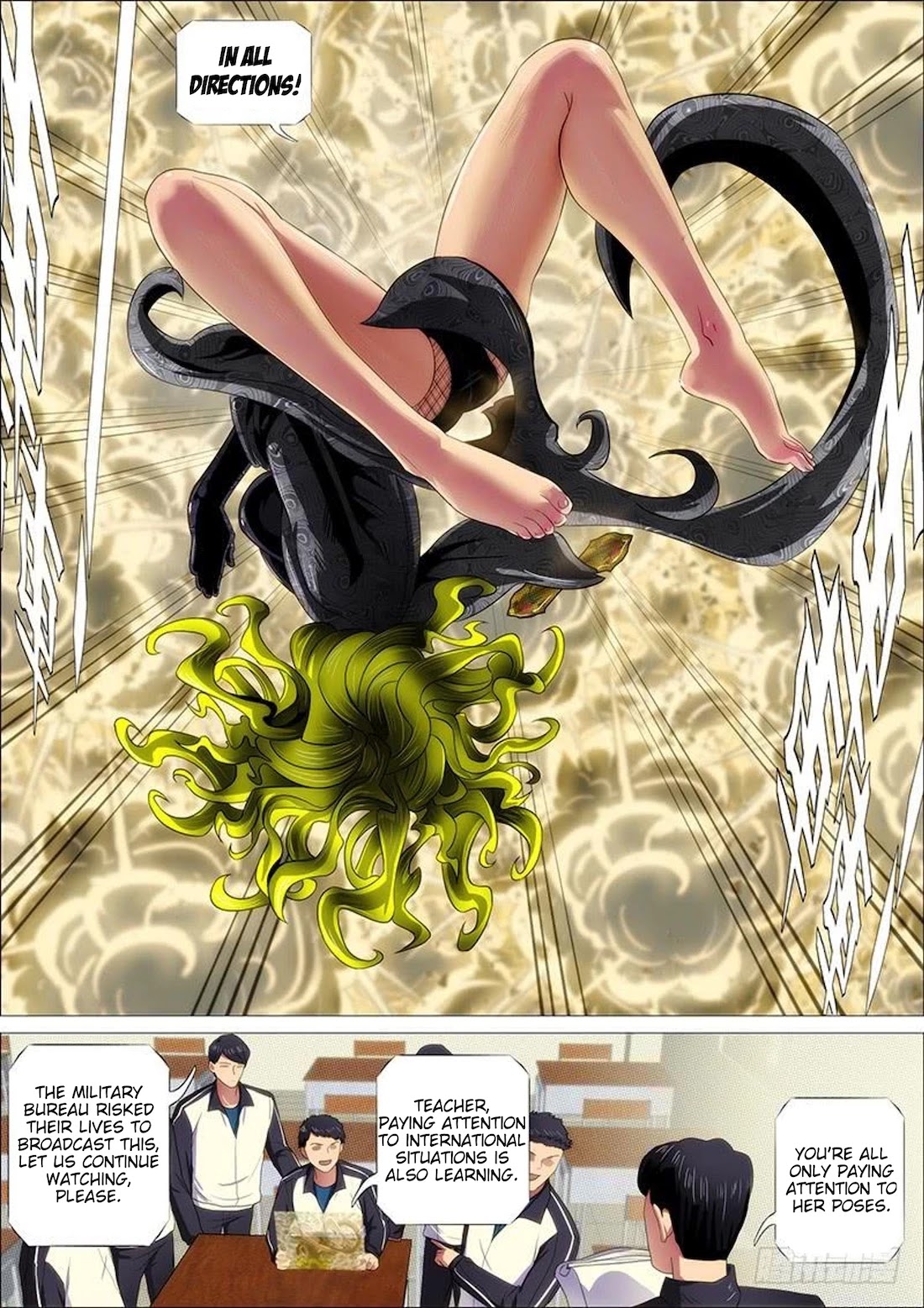 Iron Ladies Chapter 328 page 13 - Chapter 328: Using Flesh to defend against Iron