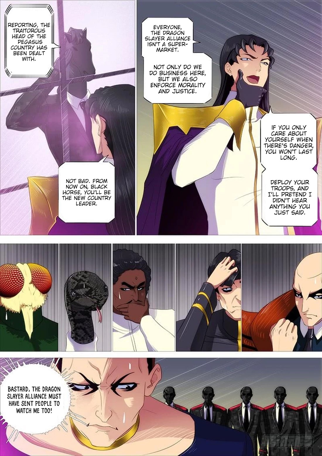 Iron Ladies Chapter 328 page 3 - Chapter 328: Using Flesh to defend against Iron