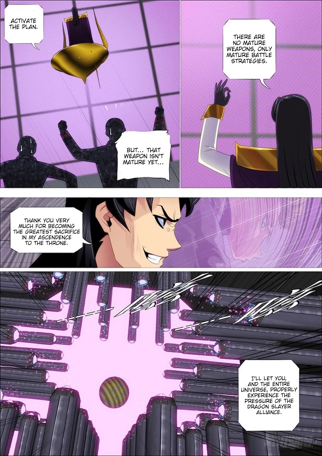 Iron Ladies Chapter 328 page 4 - Chapter 328: Using Flesh to defend against Iron