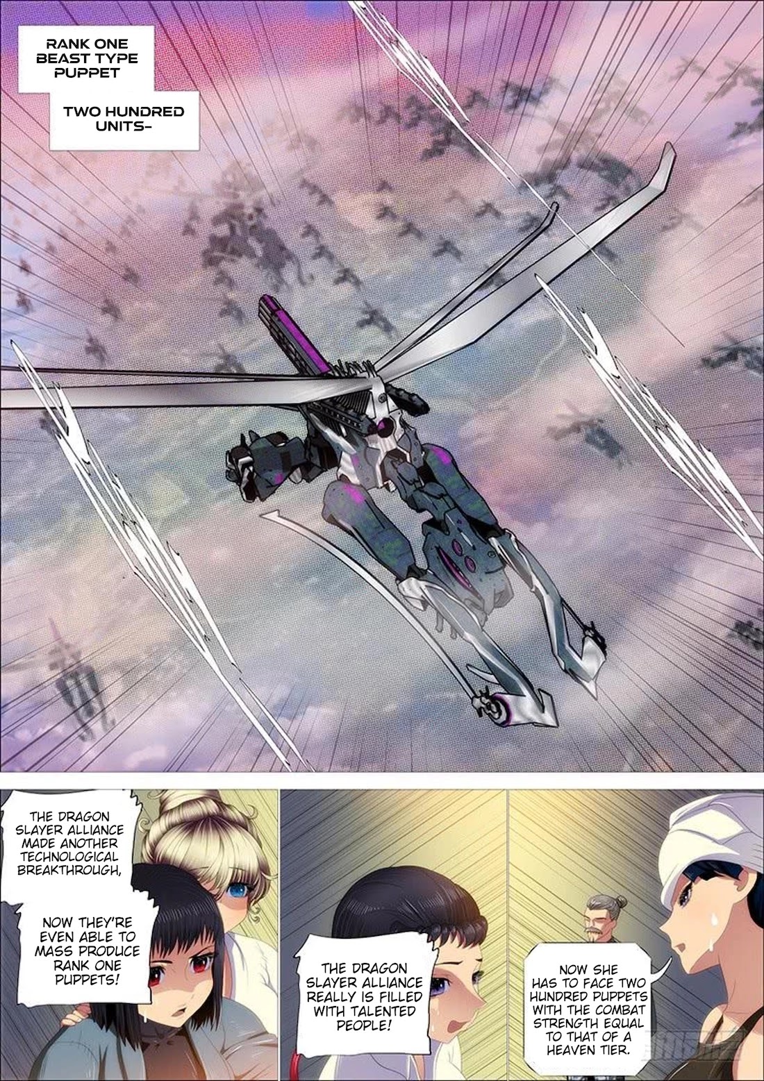 Iron Ladies Chapter 328 page 5 - Chapter 328: Using Flesh to defend against Iron