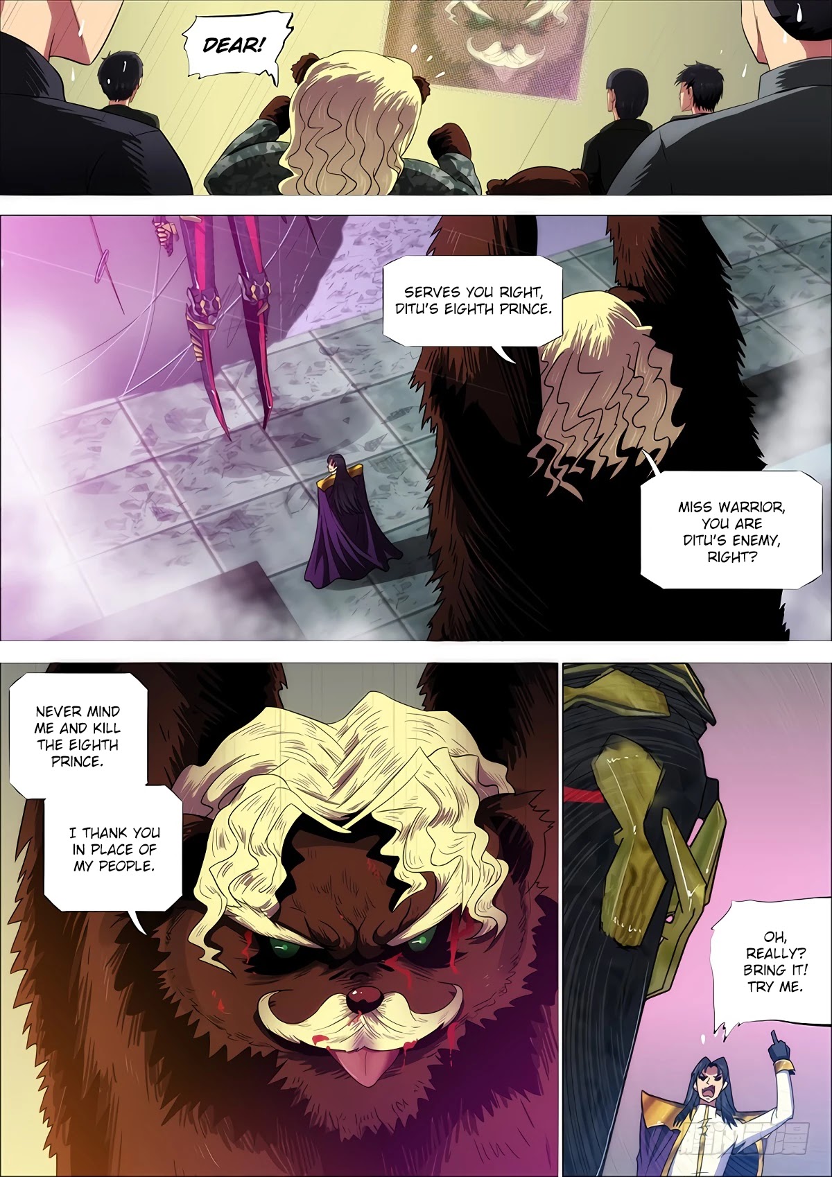 Iron Ladies Chapter 335 page 13 - Chapter 335: Escaping?